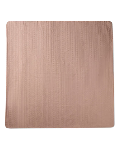 Baby Faux-Cable Cotton-Rich Textured Swaddle Blanket