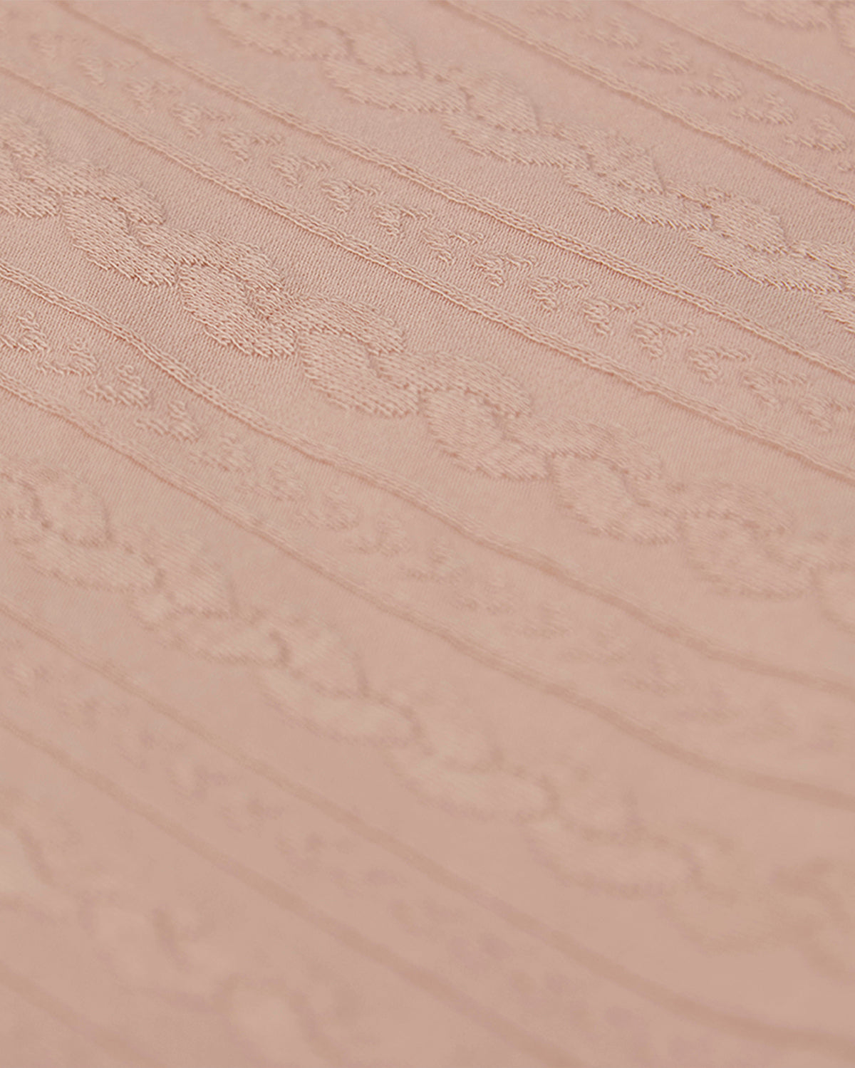 Baby Faux-Cable Cotton-Rich Textured Swaddle Blanket
