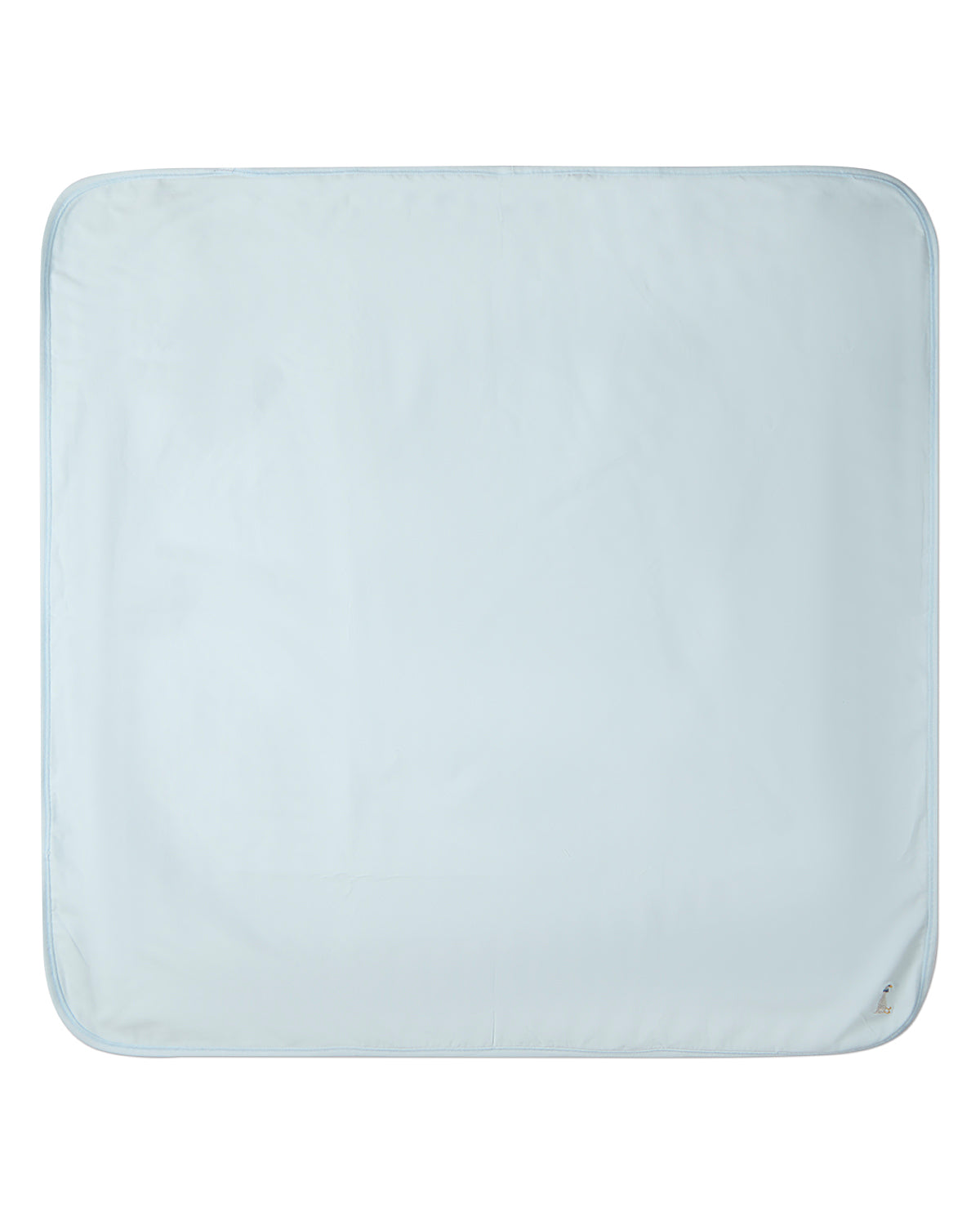 Baby Boys "Sitting Goose" Cotton-Rich 2-Sided Swaddle Blanket