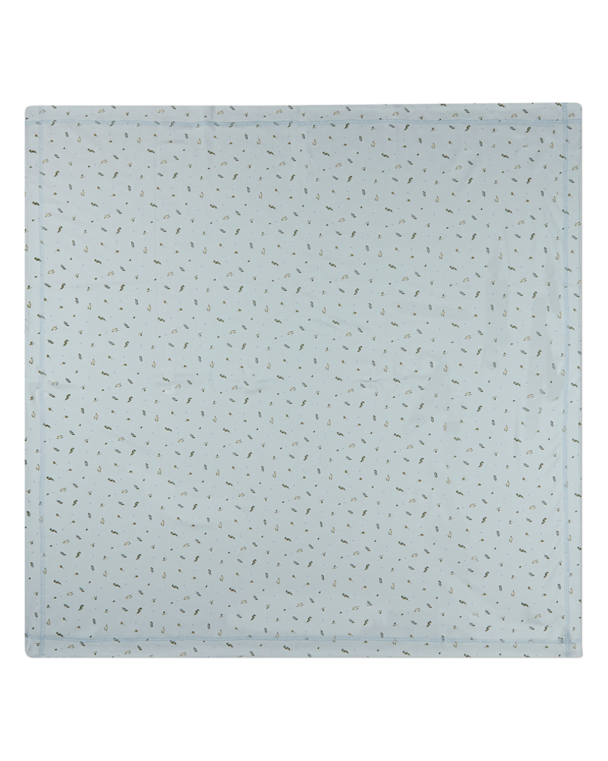 Baby "Tiny Leaves" Rayon-Blend Receiving and Swaddle Blanket
