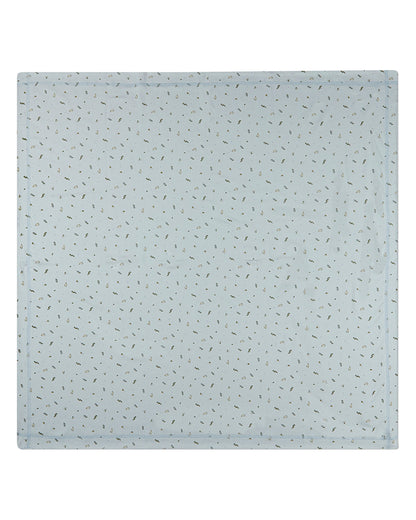 Baby "Tiny Leaves" Rayon-Blend Receiving and Swaddle Blanket