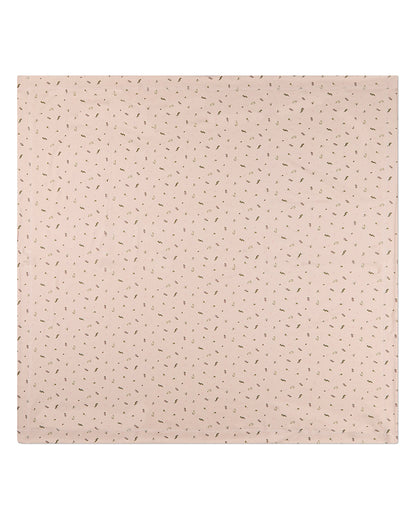 Baby "Tiny Leaves" Rayon-Blend Receiving and Swaddle Blanket