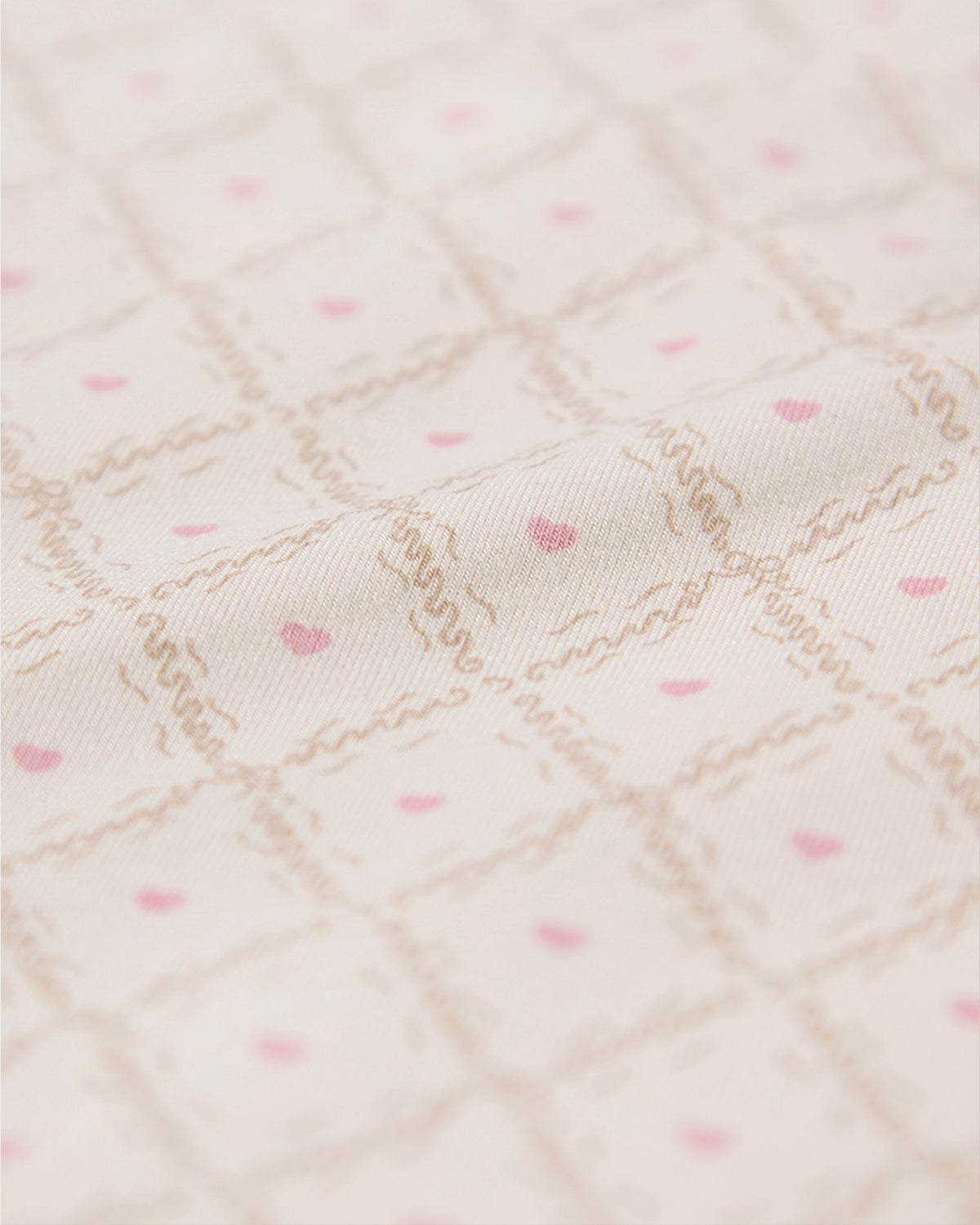 Baby Girls "Harlequin Heart" Modal-Blend All-Over Printed Swaddle Blanket