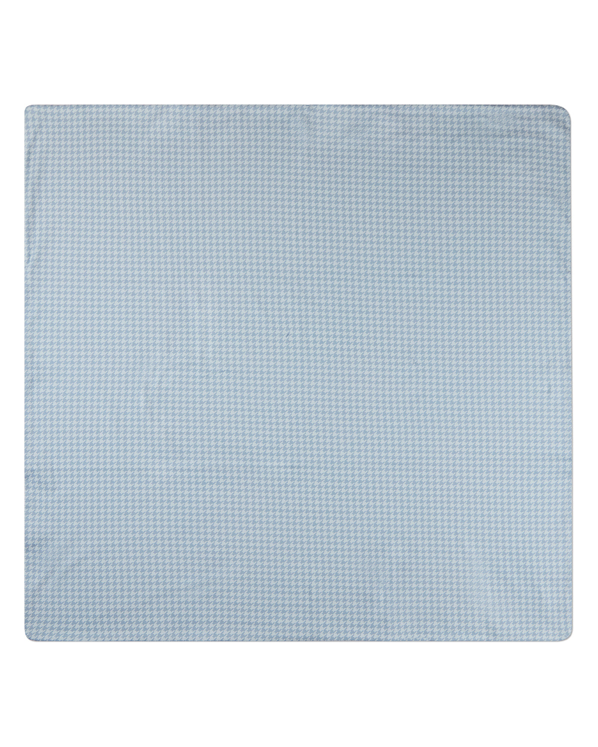 Baby Boys Houndstooth-Printed Double-Sided 100% Cotton Swaddle Blanket