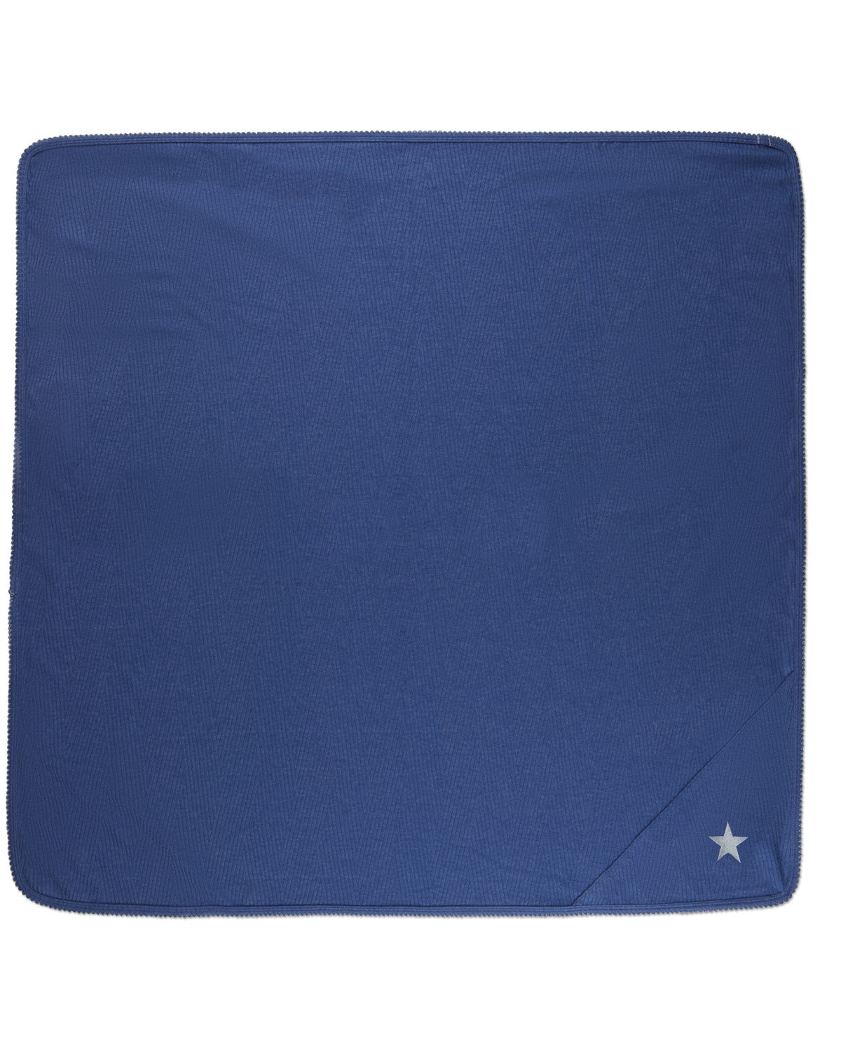Baby Boys Star-Embroidered Rayon-Blend Textured Swaddle Blanket
