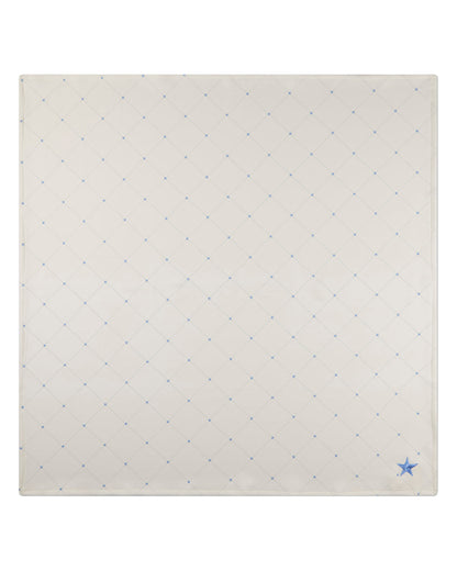 Baby Boys "Stars and Stitching" Cotton/Rayon-Blend Snuggle Blanket