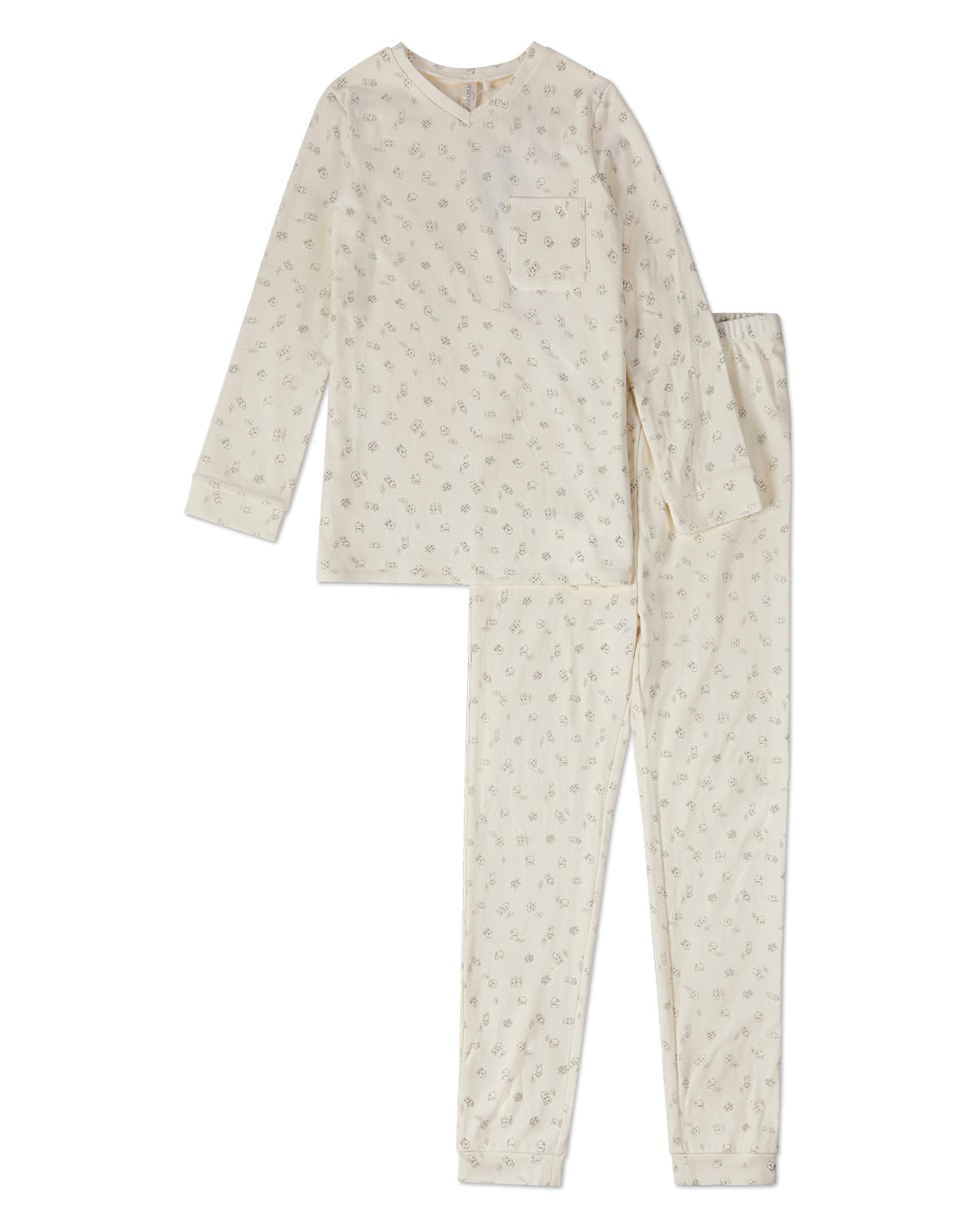 2 Piece Toddler and Kids "Love is Home" Cotton Rich Pajama Set