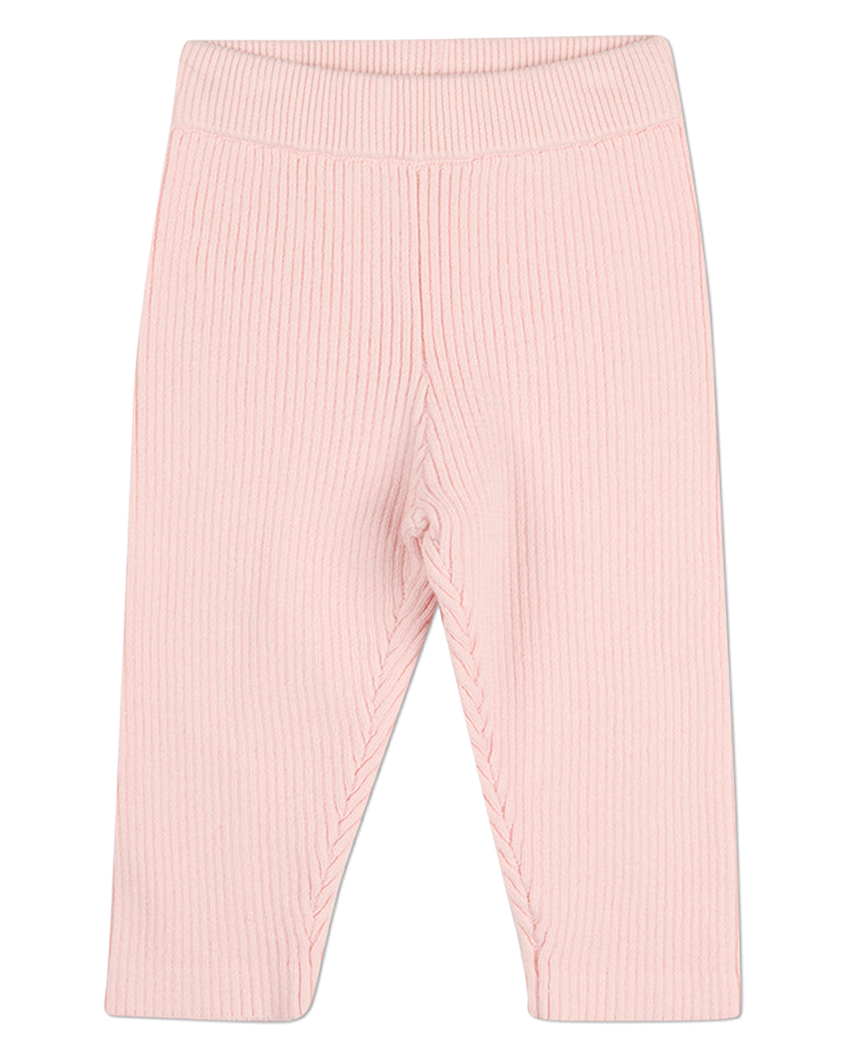 2 Piece Baby and Toddler Girls 100% Cotton Knit Play Set with Bow Trim