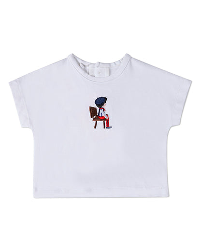 2 Piece Baby and Toddler Boys "The Boy's Favorite Seat" Bloomer Set