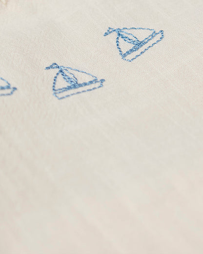 2 Piece Baby and Toddler "Set The Sail" 100% Cotton Bloomer Set