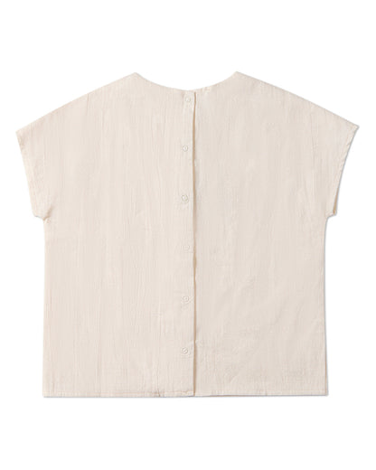 2 Piece Kids "Set The Sail" 100% Cotton Embroidered Shorts Set