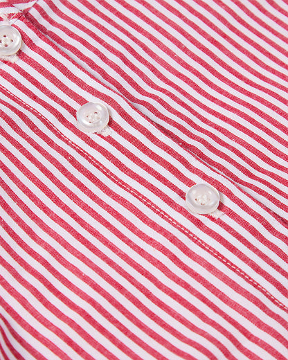 Girls Striped/Solid "The Girl's Favorite Purse" Cotton-Rich A-Line Dress