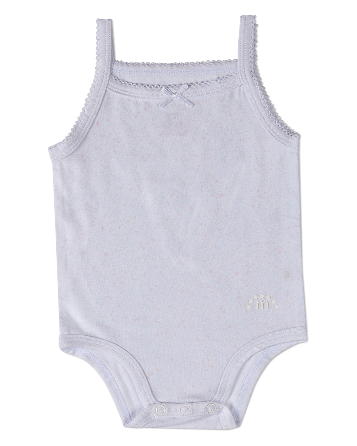 3 Pack Baby "Playful Bunny" Cotton / Modal Tag-Free Bodysuits