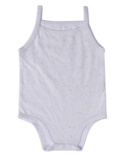 3 Pack Baby "Playful Bunny" Cotton / Modal Tag-Free Bodysuits