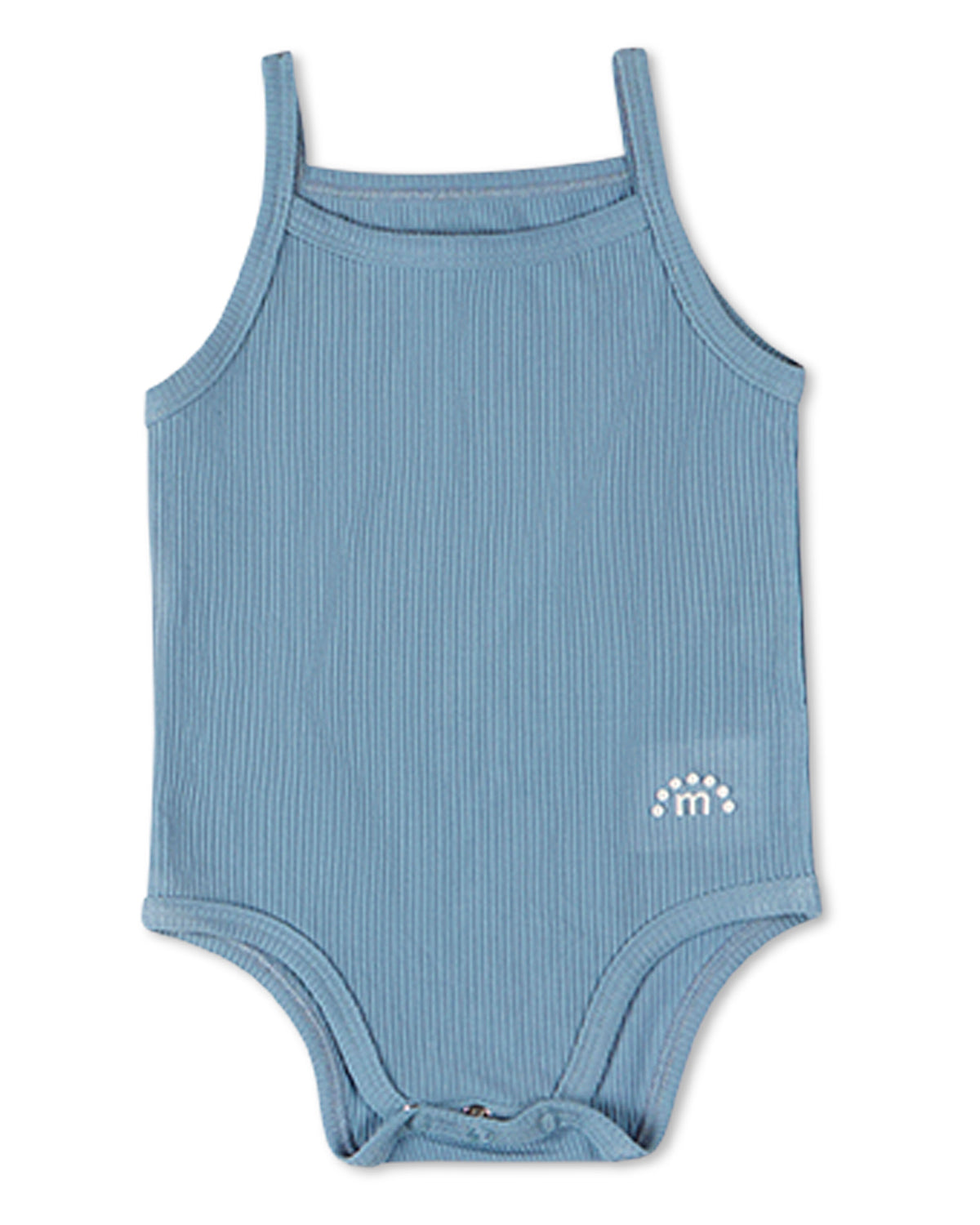 3 Pack Baby Mini-Ribbed Stretch Modal Solid-Color Bodysuits