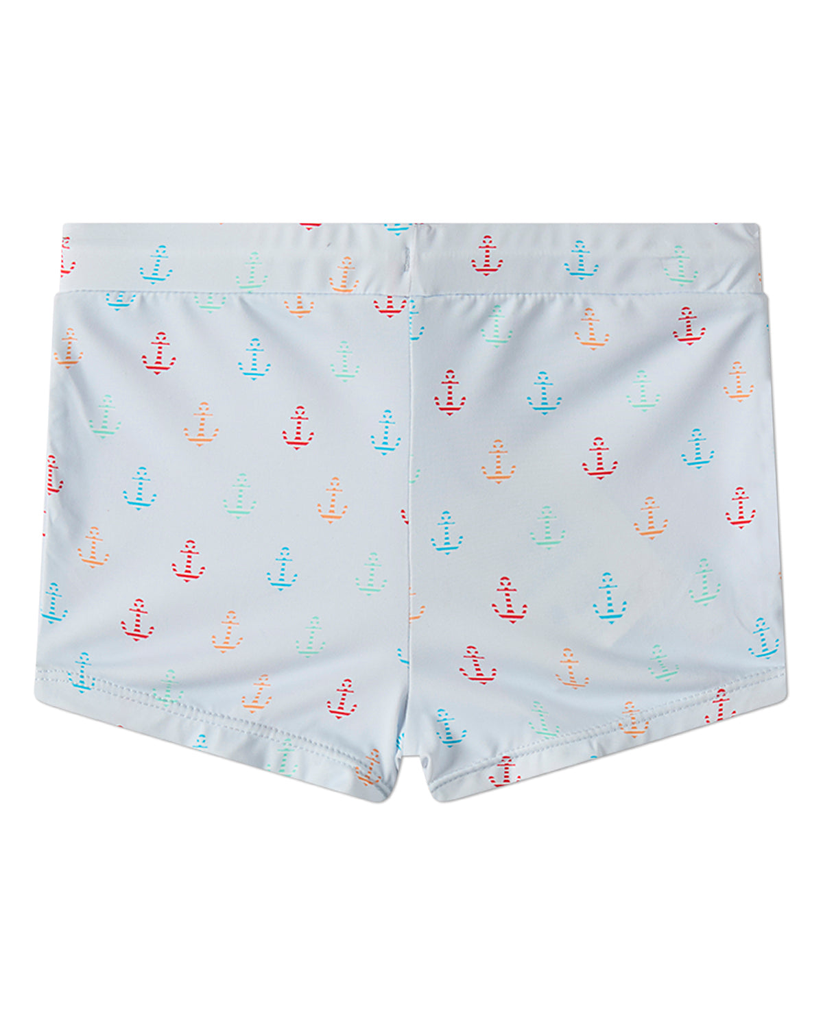 Toddler Boys Anchor-Print Quick-Dry UPF 50 Chlorine-Resistant Swim Shortie